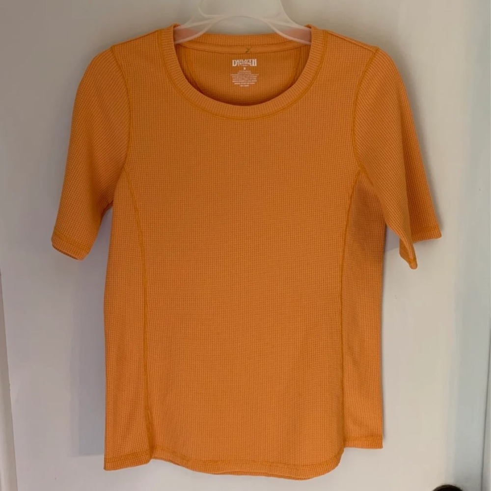 Duluth Trading Co Waffle Knit top